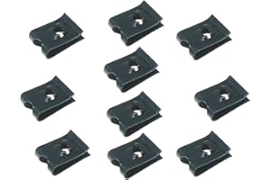 GENERICO Cif 10377 Set 10 Piastrine Brunita Per Vite Autofilettante 4,2mm Piaggio