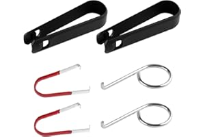 Tweozhui 6PCS estrattore per Dadi Ruota estrattore per Tappi di bulloni Ruota, per Copri Bulloni Cerchi Auto per la Rimozione del Copridado, per la Rimozione Sicura e Rapida dei Copridadi delle Ruote