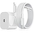 GiGreen 20W Original (Mfi-Certified with 2 Years Extended Warranty) Fast Charger&Cable Compatible with iPhone 14/14Plus/14Pro/14Promax 13/13Pro/13Promax 12/12Pro/12/11/X/Xr Series by Homemo,White