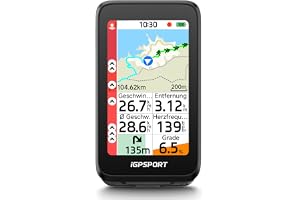 iGPSPORT BiNavi Air trådlös cykelräknare, touch 3" navigeringskort | Träning Climb Pro VAE-läge vägbeskrivning varning Radar Sync Strava Bluetooth ANT+ 30 timmars batteritid cykel GPS-räknare