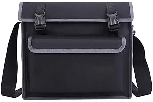 LTLSZRN Bolsa de herramientas para electricista, organizador multifuncional, Bolsa de Herramientas, Bolsa Organizadora de Herramientas, Bolsa de Herramientas Multifuncional (Negro)
