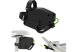 YOKBEER Abschleppseil Fahrrad Kinder, 2.5m Einziehbarer Eltern Kind Fahrrad Abschleppseil, Fahrrad Zugsystem Tragfähigkeit 198 lb, Mountainbike and Radfahren Stretch Zuggurt