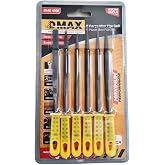 Mini Eğe Seti, 6 Par&ccedil;a, &Ccedil;elik Needle File Set, Sarı Saplı, El Aletleri i&ccedil;in Hassas T&ouml;rp&uuml; Takımı