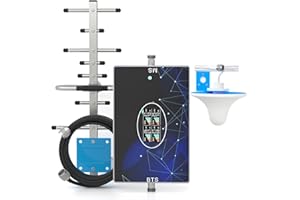 CONFIXPAND Amplificateur de Signal 4G 3G 2G Amplificateur 4g Compatible avec Tous Les Opérateurs - Amplificateur LTE GSM 70dB Gain 4 Bande, 800 900 1800 2100MHZ Boostez Vos Données et Vos Appels Vocaux Qualité