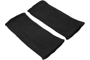 DUOKON Protezioni per Avambraccio per Pelli Sottili, Maniche Protettive per Braccio per Uomo 1 Paio di Maniche Resistenti Al Taglio, Protezione per Braccio in Filo di Acciaio Inossidabile(No. 9 20cm)