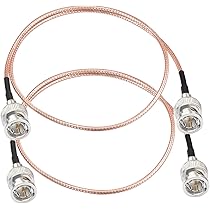 3G/6G SDI Kabel HD-SDI BNC auf BNC Stecker Kabel 75 Ohm RG6 BNC Stecker Kabel für Video Sicherheitskamera CCTV Systeme Video 3ft