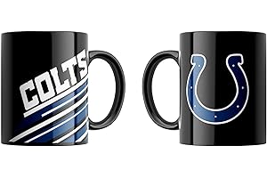 Great Branding Indianapolis Colts NFL Classic Mug (330 ml) Stripes Tasse - Stk