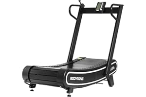 BT BODYTONE Cinta de Correr Curva Plegable Pantalla LCD. Maquina de Correr Plegable con Resistencia magnética y Velocidad Ajustable hasta16km/h - Bodytone ZROT4
