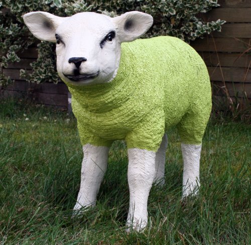 Dekofigur Schaf Lamm "Gabi" Dekoration nicht nur für den Garten groß XL