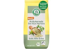 2W ORGANIC Sel Aux Herbes Bio Premium Sel Fou Biologique Aux 13 Herbes Et Légumes 500g | Sel Bio Sans Agents Anti-agglomérants - Sel De Table Biologique Pour Assaisonnement