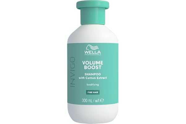 Wella Professionals INVIGO VOLUME BOOST Shampoing volumateur – avec complexe Volume Boost, pour cheveux normaux à fins