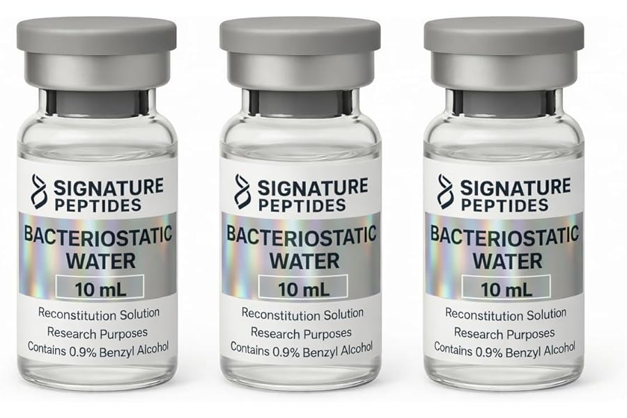 Bacteriostatic Water - 30 ml - Reconstitution Solution - Signature Peptides