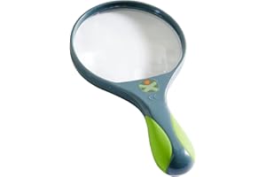 HABA 303529 - Terra Kids Kinder-Lupe | handliche Lupe für Naturbeobachtungen mit Kindern | Outdoor-Tool aus Holz | praktisches Zubehör für Ausflüge in die Natur, beim Wandern, Campen und Zelten