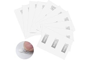 LUSOFIE 30Pcs NFC Tags Sticker Programmable NFC Stickers NTAG213 Adhesive Labels Rewritable RFID Stickers Compatible with All NFC-Enabled