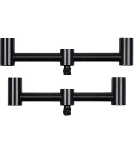 Barre Buzz 3 Cannes Aeun – Support De Canne Léger En Alliage D’Aluminium, 40 Cm, Pour Pêche à La Carpe