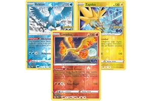 Cardicuno Lavados Arktos & Zapdos Set Reverse Holo 012/024/ 029/078 Pokémon Go Sammelkarte Deutsch