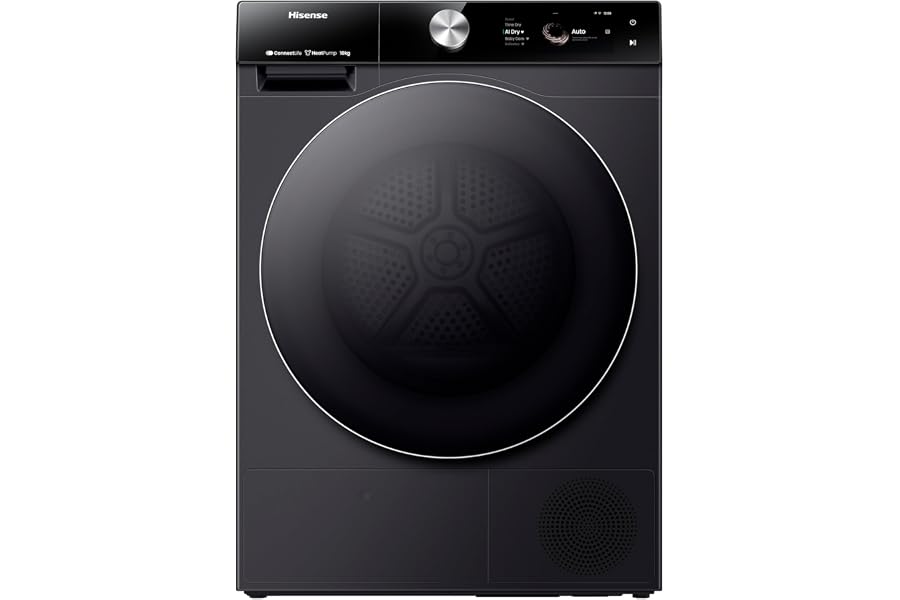 Hisense 7S Series 10 Kg 20 Programs Heat Pump Dryer