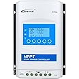 EPEVER MPPT Charge Controller 30A 12V/24V Max PV 100V Solar Panels 390W/780W Charge Regulator LED & LCD Display for Lead Acid Lithium User Types (MPPT 30A)