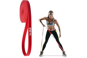 JATEKA Elastici Fitness, 15-100LB Elastici Palestra, 100% Lattice Elastico Fitness, Elastico Palestra Pilates Yoga Powerlifting Crossfit Uomini Donne