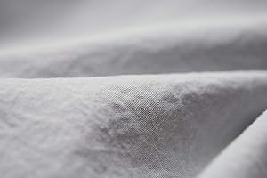 L1NK STUDIO Bettlaken Uni einfarbig für Bett 180 cm (270X280cm) 100% Baumwolle (Perkal 200 Fäden) Perla