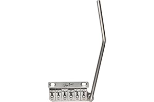 VEGA TREM Vega-Trem VT1 Ponte Tremolo Satinato a 2 Punti per Chitarra Stratocaster - Installazione Facile Senza Modifiche
