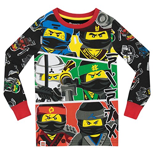 Lego Ninjago - Pijama para Niños - Lego Ninjago - Ajuste Ceñido - 12 - 13 Años