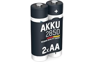ANSMANN Mignon AA Tipo 2850mAh Batteria Ricaricabile ad Alta Capacita 2x Mignon AA NiMH HR6