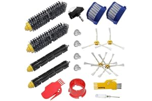 aotengou Kit Cepillos Repuestos de Accesorios para Aspiradoras iRobot Roomba Serie 600 605 610 615 616 620 625 630 631 632 639 650 651 660 670 671 680 681 691
