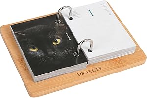 DRAEGER PARIS | Coffret Agenda éphéméride Yvon Chats janvier-dec 2023 | 365 jours 365 feuillets | Agenda bureau |7 langues | Papier certifié FSC®, Imprimé avec encres végétales