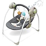 Balancelle Transat Bebe Electrique Lilou 2 Mp3 Telecommande Chargeur Amazon Fr Bebes Puericulture
