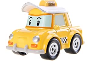 SILVERLIT Robocar Poli -Korean Made TV Animation Toy- Taxi/Cab (Diecasting/Non-Transformer)