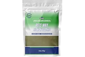 MYOC Pure Organic Raw Beeswax (110gm)| For Skin, Hand And Lip Balm Products| Used In Cream, Lotion, Soaps| Cosmetic Grade |