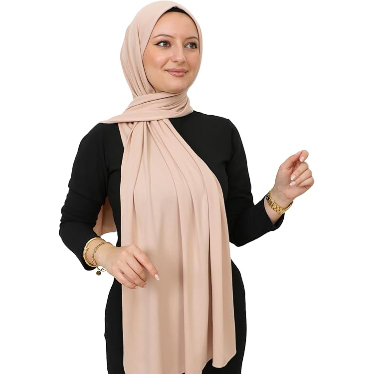 OPUHOHR 4 Stuks Vrouwen Hijab Ondercap - Tulband Beanie Caps, Islamitische Moslim Ondersjaal Hoed Met Stropdas Terug Sluiting - Meerkleurig, 3