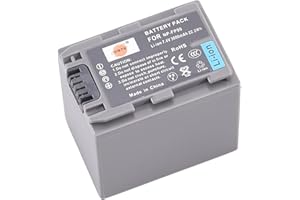 DSTE Ersatz Batterie Li-Ionen-Akku Compatible für NP-FP90 und DCR-HC16,DCR-HC16E,DCR-HC17,DCR-HC17E,DCR-HC18,DCR-HC18E,DCR-HC19E,DCR-HC20, DCR-HC20E,DCR-HC21 Kamera