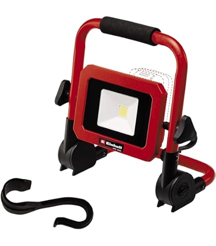 Led-werklamp, draadloze werklamp, 11 tot 15 W, 1000 tot 1200 lm, voor lithiumbatterij 18 V, Einhell Power X Change Series