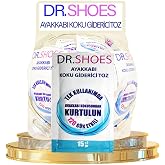 DR.SHOES 3 Adet Ayak Koku Giderici - Ayakkabı Koku Giderici Toz 120 G&uuml;n Etkili - DR.SHOES ile Ayak Kokusuna Elveda Deyin