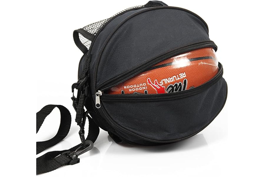 IBLUELOVER Waterproof Basketball Bag Sports Gym Bag Duffel Bag Training Sports Ball Holder Shoulder Bag Gym Backpack Storage Sack with Bottle Holder for Basketball Soccer Football Volleyball