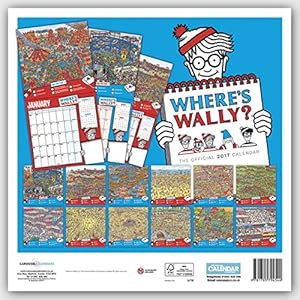 Where's Wally? - Wo ist Walter 2017: Original Carousel-Kalender [Mehrsprachig] [Kalender] (Wall-Kalender)