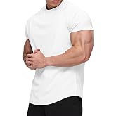 Ghassy Co. Erkek Running Sports Reglan Oval Kesim Penye T-shirt