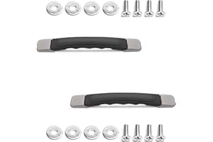 Hudiepan 2 Pièces Poignée de Rechange pour Valise, Remplacement De Poignée Valise, Poignee de Valise, Poignée de Rechange Bagages, Poignée de Valise pour Boîtes, Valises, Mallettes à Outils, Bagages