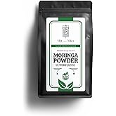 Organik Moringa Tozu &Ccedil;ayı 50g, Premium Herbal Moringa Powder Tea (Glutensiz, Vegan, Katkısız)