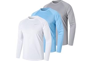ZENGVEE 3 Piezas Camiseta Hombres Mangas Cortas Rash Guard de Protección UPF 50＋Secado Rápido Deportes Acuáticos Surf Natación Verano