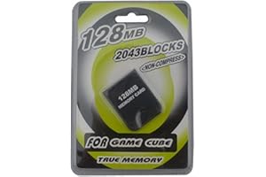 Link-e : 128Mb Speicherkarte mit Hoher Kapazitat Kompatibel mit der Nintendo Gamecube Konsole