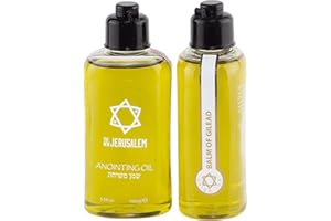 SPRING NAHAL Salböl-Boutique Handgefertigt im Heiligen Land Israel – 100% natürliche Inhaltsstoffe, reines natives Olivenöl, Düfte der Heiligen Bibel –, spirituelle Übungen, Balm of Gilead -100ML