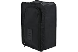 DIIWMME Schuhtasche für Reisen, tragbare Klapp -Travel -Schuhbeutel mit Griff für Organisatorpackung, Schuhe Aufbewahrungstasche für das Reisen und das tägliche Leben, Kleidung komische Schuhe (Schwarz)