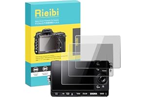 Rieibi Folia ochronna na ekran do aparatu Sigma fp i fp L fpL - 0,33 mm twardość 9H Sigma fp L folia ze szkła hartowanego - odporna na odciski palców odporna na zarysowania