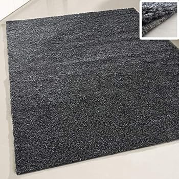 Amazon.de: Paco Home Hochflor Wohnzimmer Teppich Waschbar Shaggy Uni In