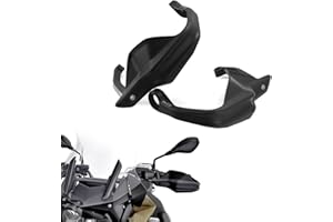 VERDDE Manubrio Paramani Shield per BMW F750GS F 750 GS 2017 2018 2019 2020 2021 2022 2023 Moto Mano Guardie Protector (Color : Nero)