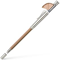 GRAF VON FABER-CASTELL Drehkugelschreiber Classic Platiniert – Mit Großraummine B, Dokumentenecht