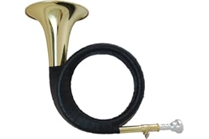 Tuyama® TJG-201 Jagdhorn Fürst-Pless-Horn in B Posthorn (traditionelle Bauweise)